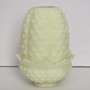 Fenton Hobnail Fairy Lamp